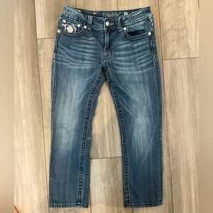 Miss Me Y2K Women's Boyfriend Capri Jeans